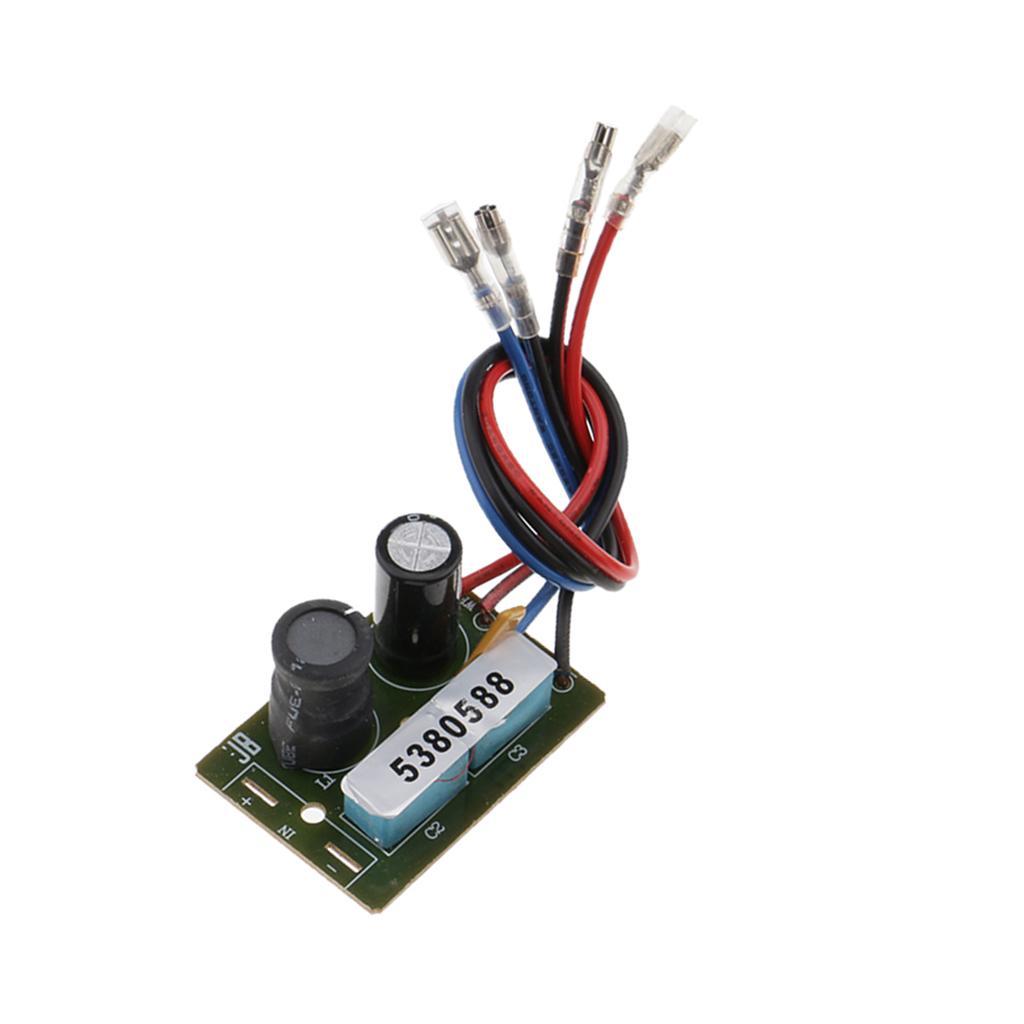 2Pcs Treble/Bass Frequency Divider 2 Way Speaker Audio Crossover Filters
