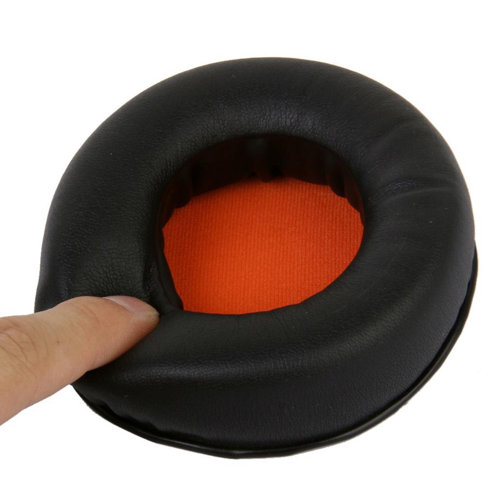 1 Pair 90mm Replacement Ear Pads Cushion For Razer Game Headphone
