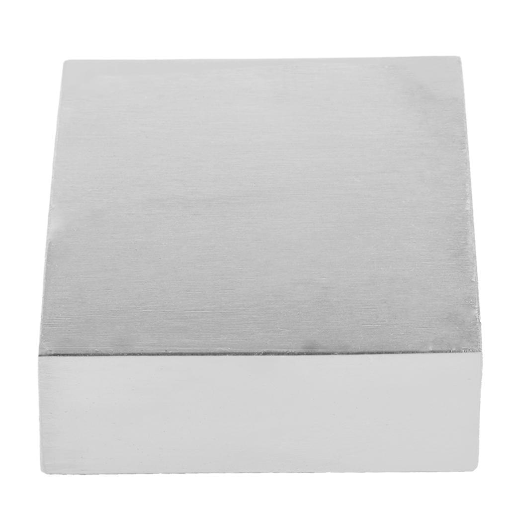 Solid Metal Bench Block Jewelers Silversmiths Anvil Flat Square