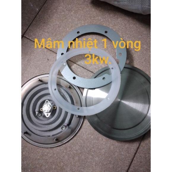 Bộ Mâm nhiệt 1 vòng , 2 vòng 3kw nồi phở fi 18 ( bộ đầy đủ)