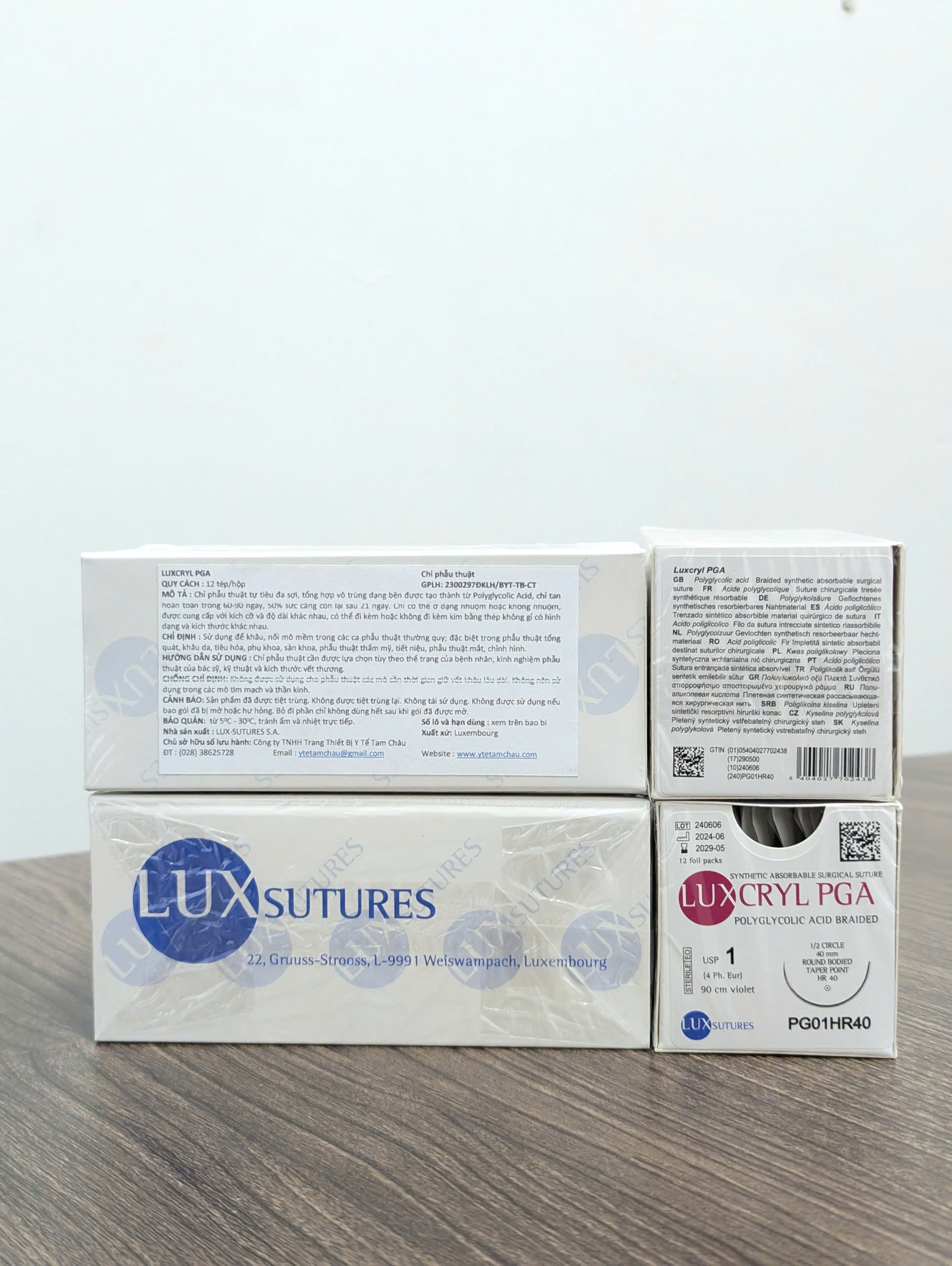 Chỉ phẫu thuật LUXCRYL PGA