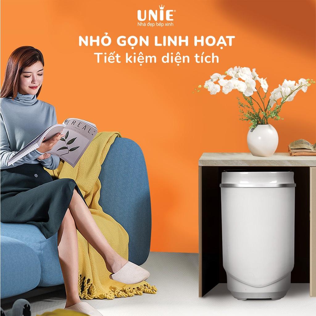 Máy giặt mini Unie UMW40 Công suất 240w giặt vắt hiệu quả Công nghệ diệt khuẩn cao cấp Blue Ag,nhỏ gọn dễ lắp đặt,dễ dàng thêm quần áo trong quá trình giặt, Hàng Chính Hãng