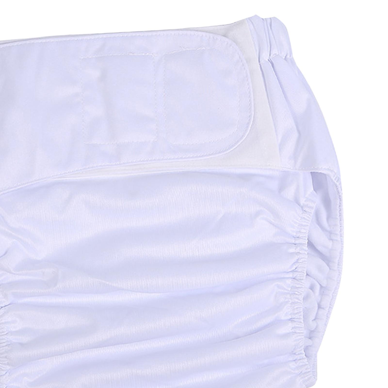Adult Diaper Nappy  Breathable Fitted Reusable for Men Women