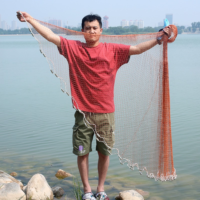 Chài Dù Bắt Cá Cao Cấp Mắt 2.4cm và 3.5cm Bung 5M-6M-8M Nặng 2.5kg - 3kg - 4kg - 5Kg