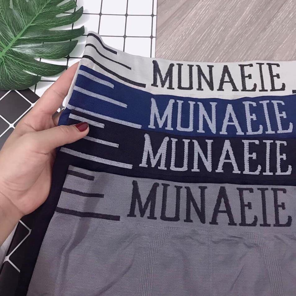 Quần Lót Nam Boxer Dệt Kim Co Giãn 4 Chiều Túi Zip Sang Trọng - MINHSTORE