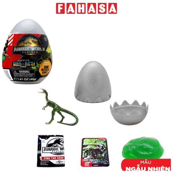 Đồ Chơi Trứng Slime Sưu Tập Jurassic World - Captivz Rebirth - Toy Monster T01532 (Mẫu Sản Phẩm Bên Trong Là Ngẫu Nhiên)