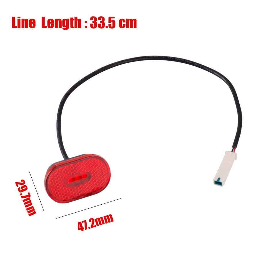 Đèn phanh cho Xiaomi Mi Electric Scooter Pro 2 Đèn hậu phía sau Đèn LED Ván trượt Stoplight Đèn đuôi Phụ tùng Màu sắc: pro 2 Đèn hậu