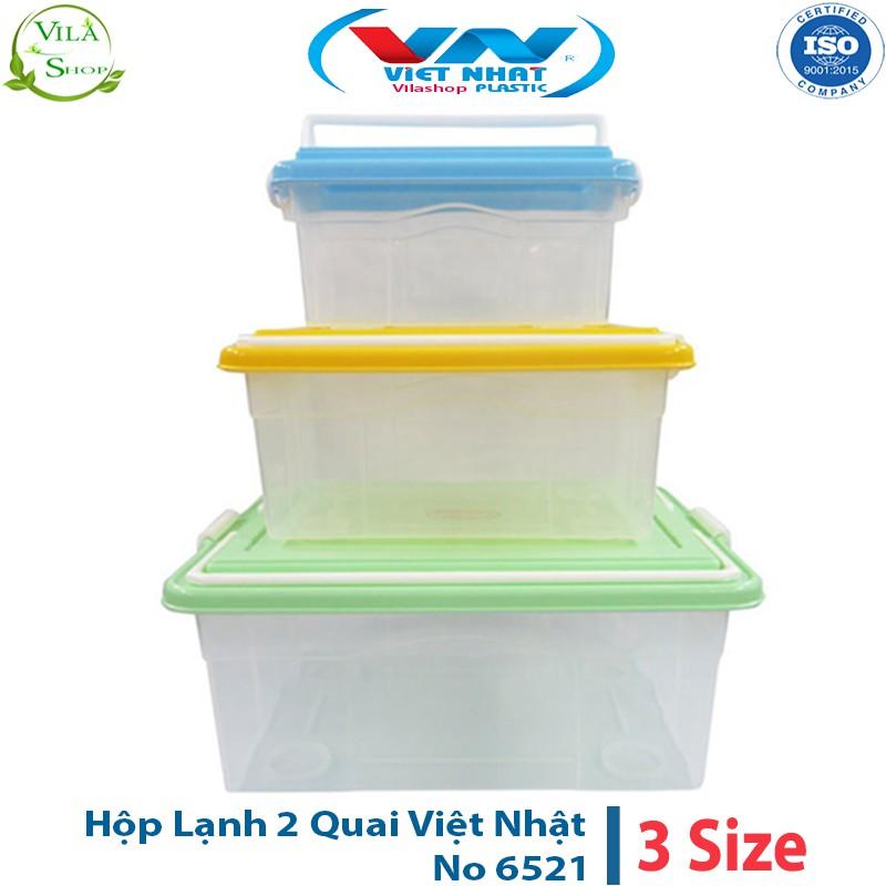 Hộp Đựng Thực Phẩm, Hộp Nhựa Bảo Quản Đồ Tươi Inochi HÌNH VUÔNG, Hộp Thực Phẩm Việt Nhật Chính Hãng
