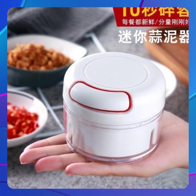 Máy xay tỏi ớt cầm tay Mini Food Chopper TIỆN DỤNG HÀNG MỚI