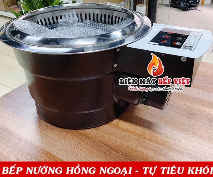 Bếp Nướng Hồng Ngoại Tự Tiêu Khói - Cảm ứng, Bếp Hồng Ngoại Âm Bàn