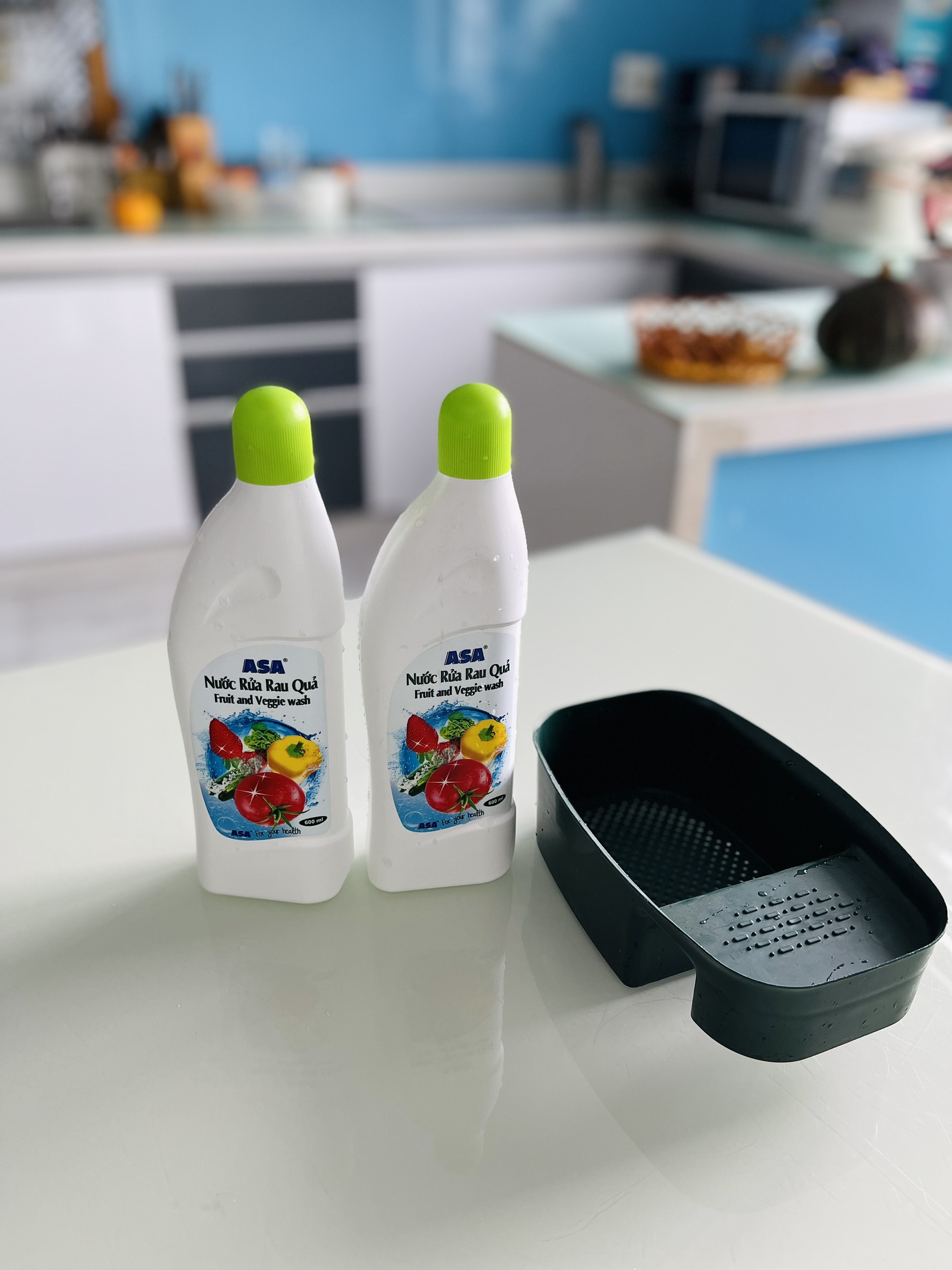 Nước rửa rau quả Asa chai 600ml