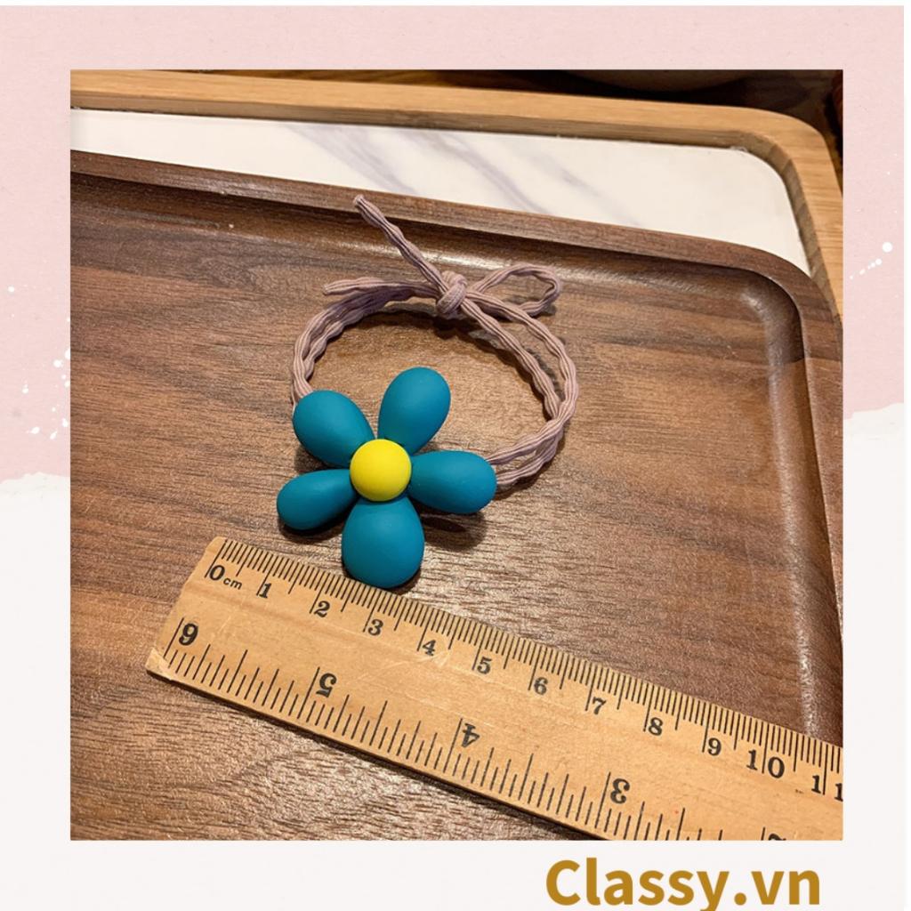 Dây cột tóc Classy phong cách hoa mùa hè PK1618