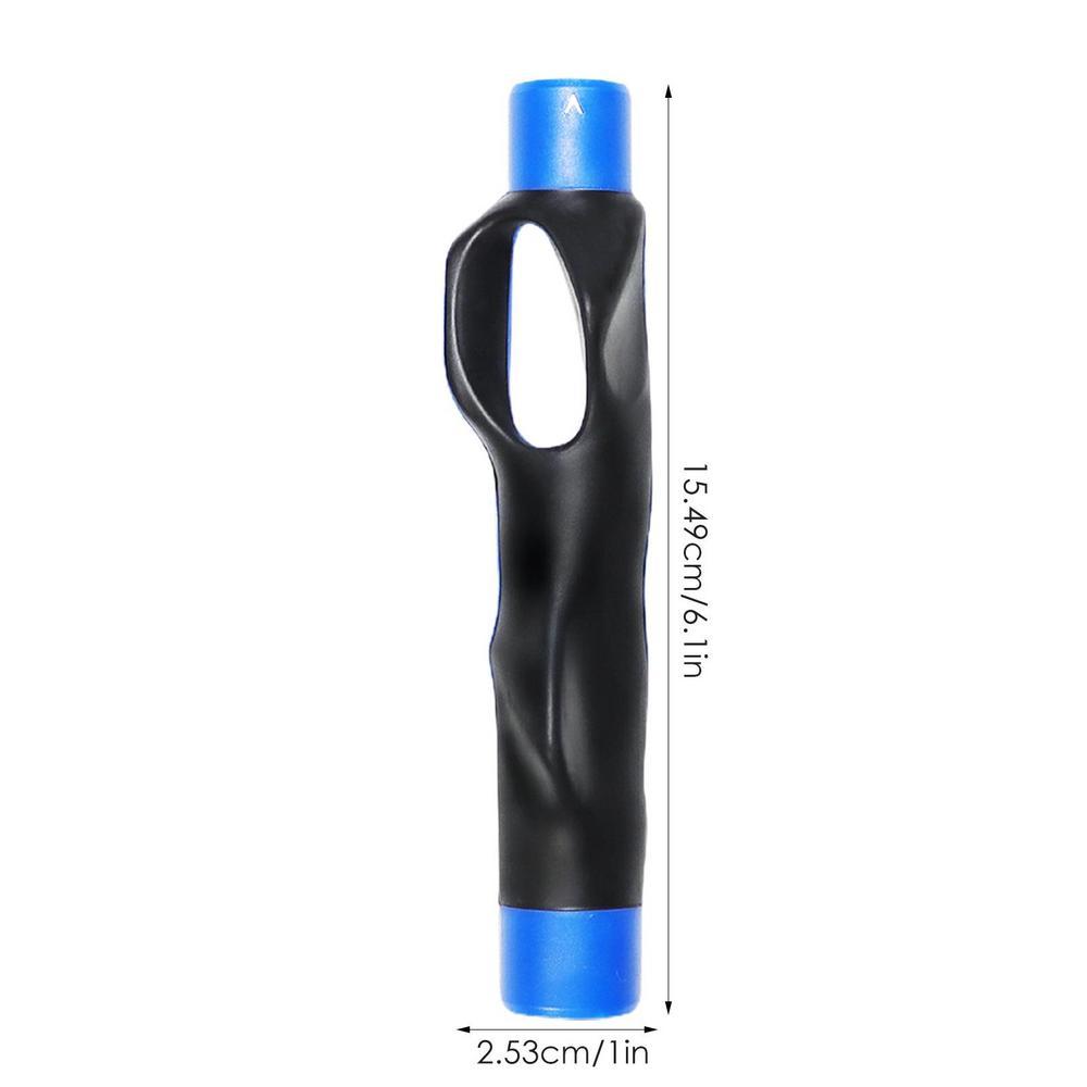 Golf Golf Grip Huấn luyện Hỗ trợ Câu lạc bộ Golf Tay cầm cho người huấn luyện xoay tay trái Color: Grey