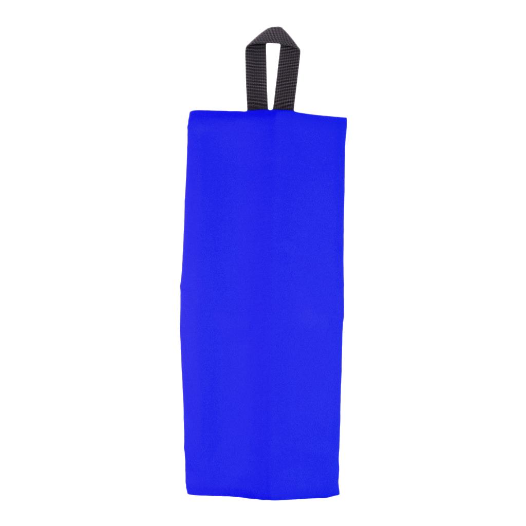 Waterproof Laundry Shoes Storage Pouch Portable Zipper Tote Bag Blue