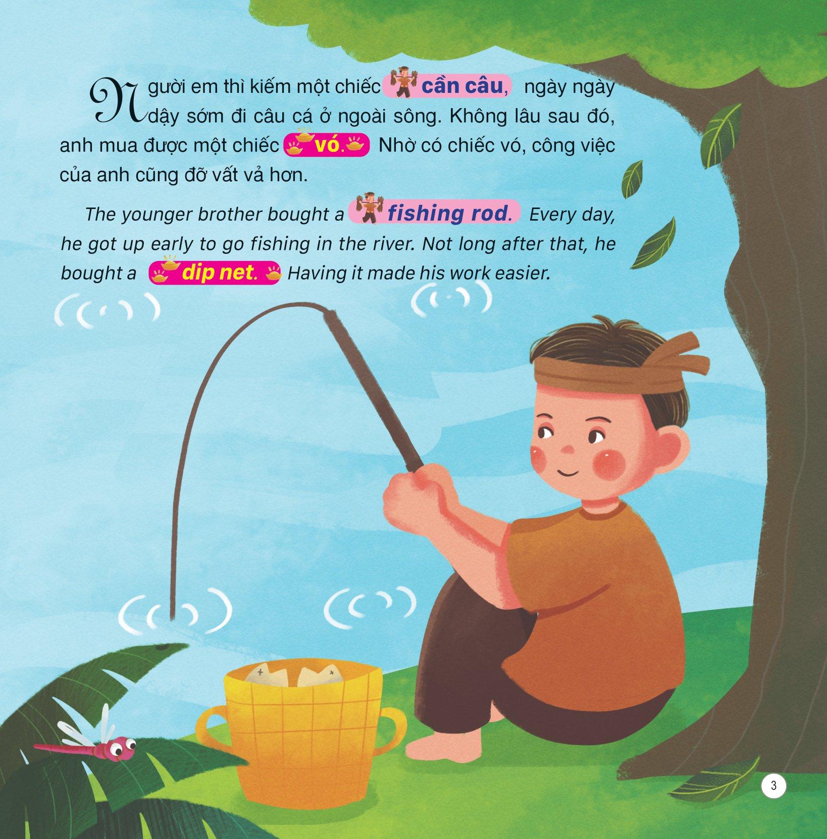 Truyện Cổ Tích Việt Nam (Song Ngữ Việt-Anh) - Bảy Điều Ước