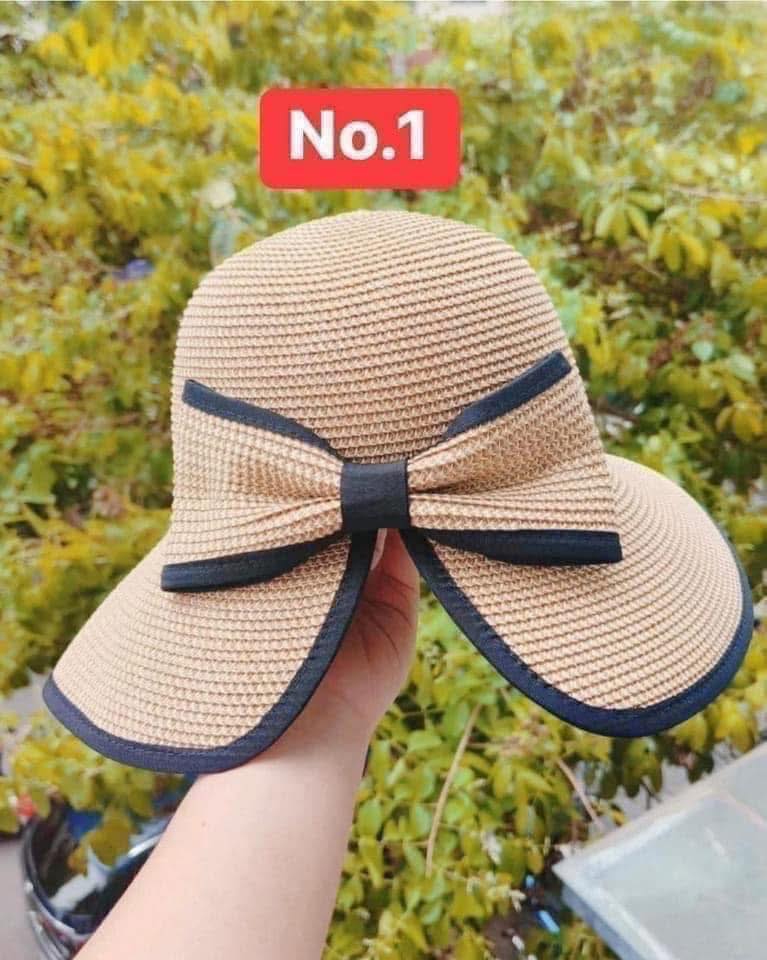 Mũ cói Chống Nắng chống tia UV Hàng chính hãng