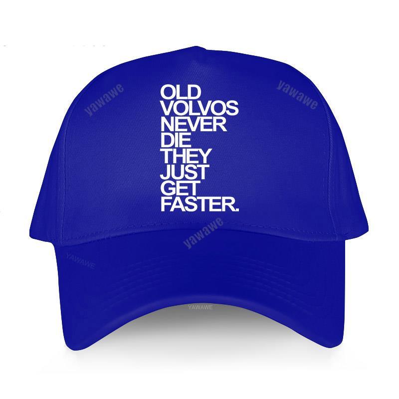 Đàn ông Yawawe Cap Mũ thời trang cổ điển Volvos không bao giờ chết Họ chỉ nhận được mũ bóng chày nhanh hơn Snapback Hip Hop Hat bình thường Color: grey mesh Size: Adjustable  Age Range: >8Y