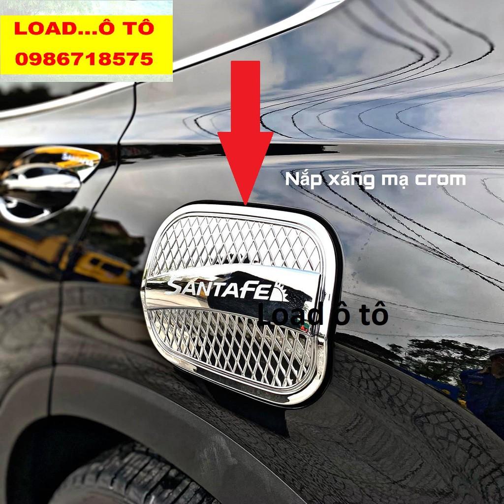 Ốp Nắp Xăng Mạ Crom Huydai Santafe 2022-2018 Cao Cấp