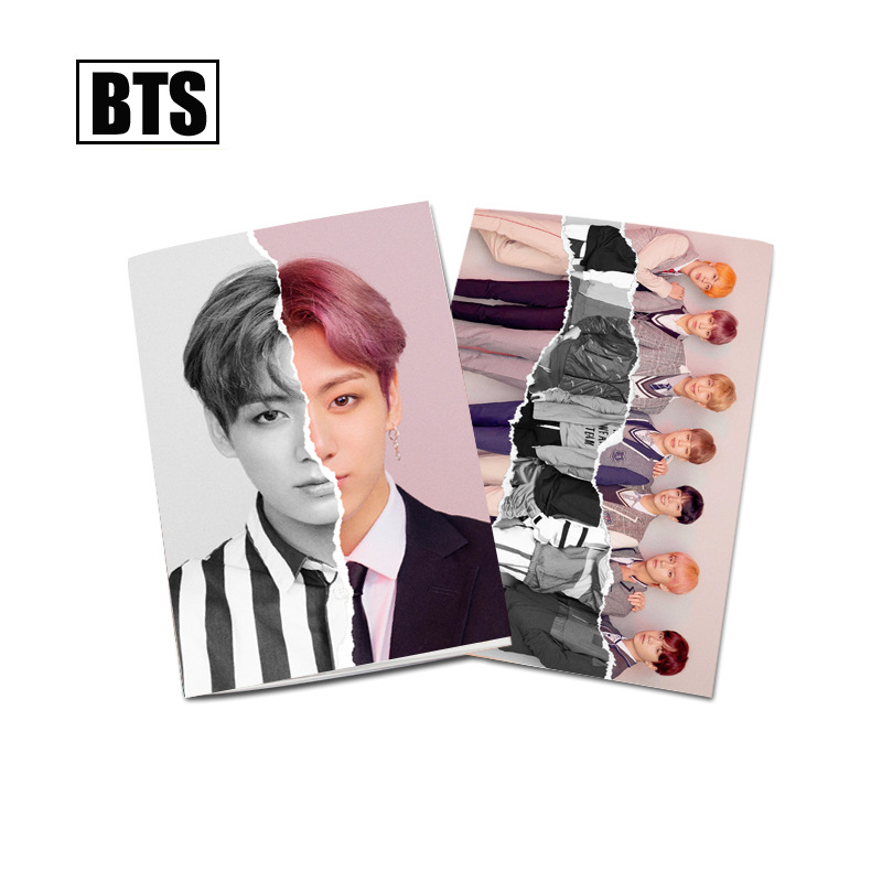 Bộ 10 vở BTS IDOL Notebook A5