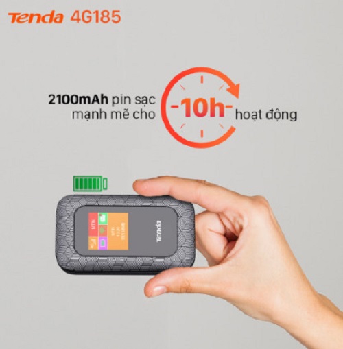 Pin Cho bộ phát wifi đi động 3G/4G Model tenda 4g180, 4g185