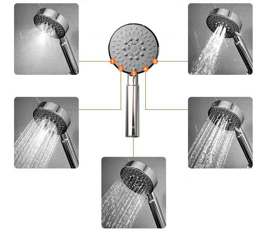 Bộ vòi sen nóng lạnh Đồng mạ ChromeEurolife EL-AZA01