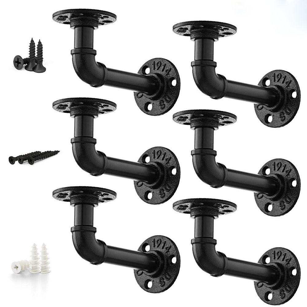 Kệ ống nước treo tường, Kệ ống nước gắn tường, kệ sách để đồ trang trí