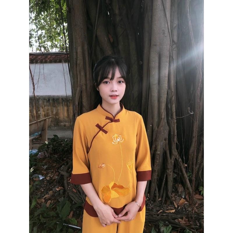 ĐỒ LAM ĐI CHÙA Đài Loan Đũi