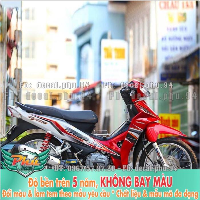 Tem rời Blade đỏ trắng  -1