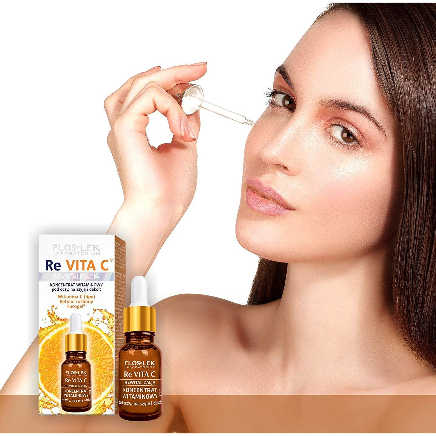 Vitamin Hỗ Trợ Giảm Nhăn Và Chảy Xệ Vùng Mắt, Cổ Cho Da Trên 40 Tuổi Concentrate Under Eyes, On Neck And Neckline 40+