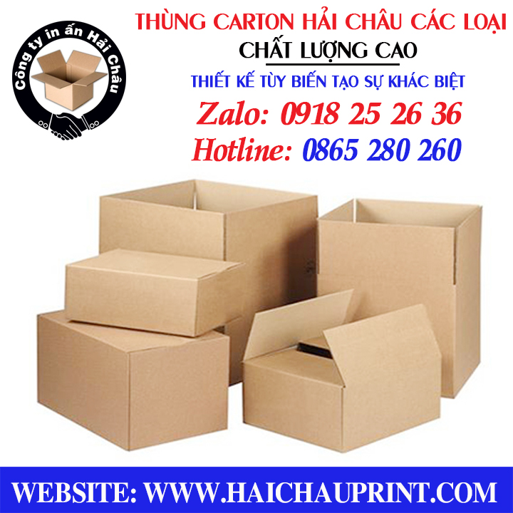 20 Hộp Carton, KT: 35x25x20cm, Hộp carton, Thùng carton, Hộp đóng hàng, Thùng đóng hàng, Thùng carton 3 lớp