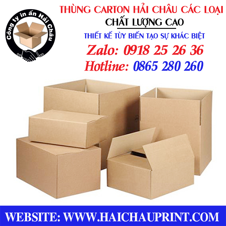 Combo 20 Thùng Carton 22x19x14cm - HC059 - Carton 3 lớp, Cứng Cáp, Tiện Lợi...