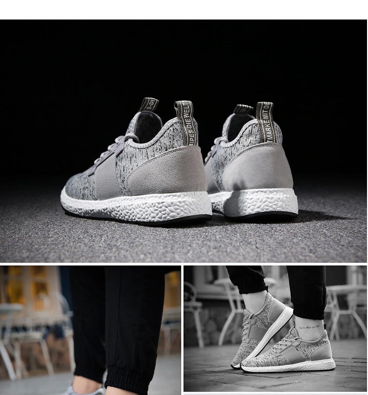 Giày Sneaker Thể Thao Nam Thời Trang Năng ĐộngS03 Có 2 màu Đế Êm