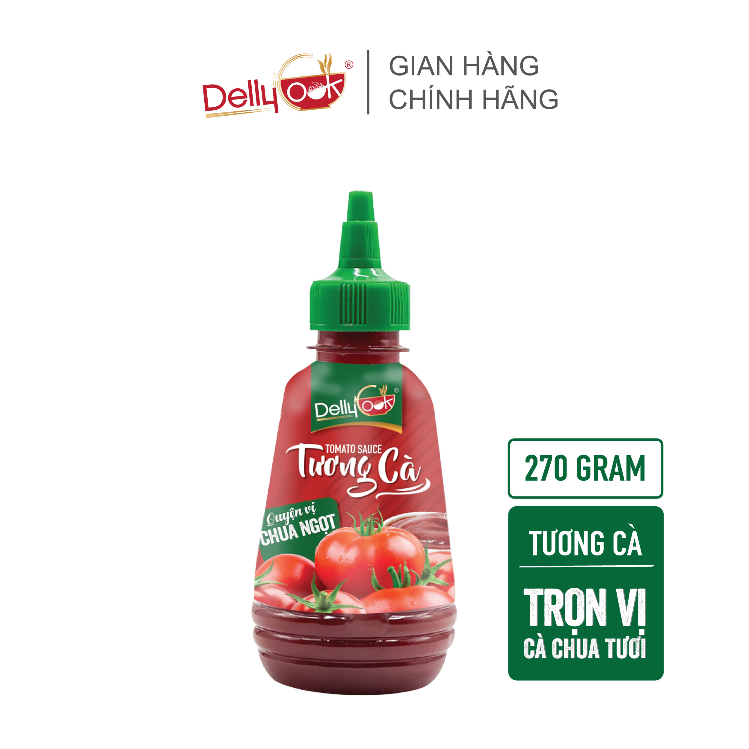 Combo: Xốt Me Cay + Tương Ớt Tây Ninh + Tương Cà Dellycook