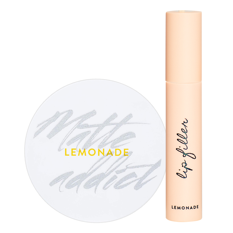 Combo Phấn Nước LEMONADE Matte Addict Dual Cushion (16g) Và Son Lót Dưỡng Lip Filler (4.5g)