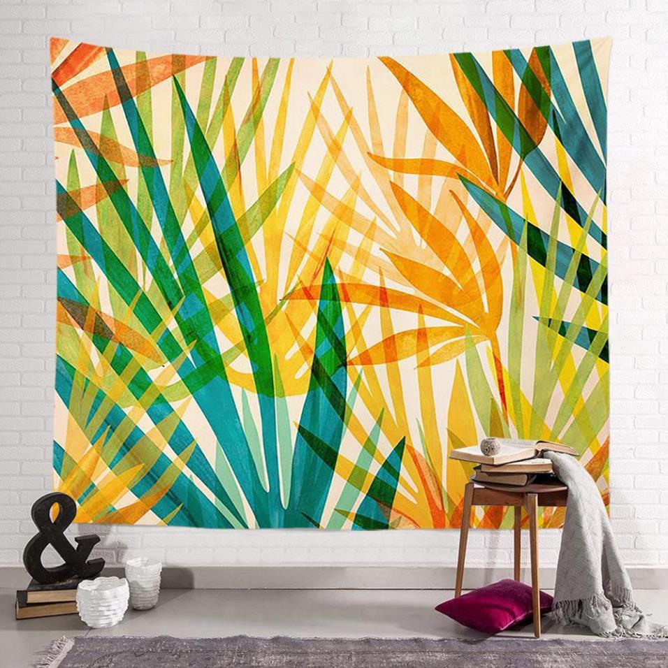 Tranh vải treo tường decor vintage Thảm trang trí phòng ngủ Happyhome1977