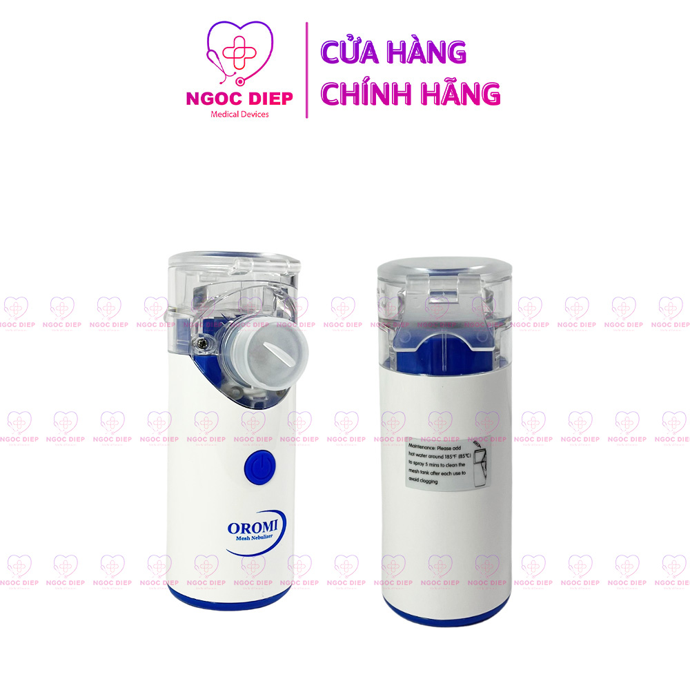 Máy xông mũi họng khí dung siêu âm cầm tay cao cấp OROMI MY-125 - Bảo hành chính hãng 2 năm