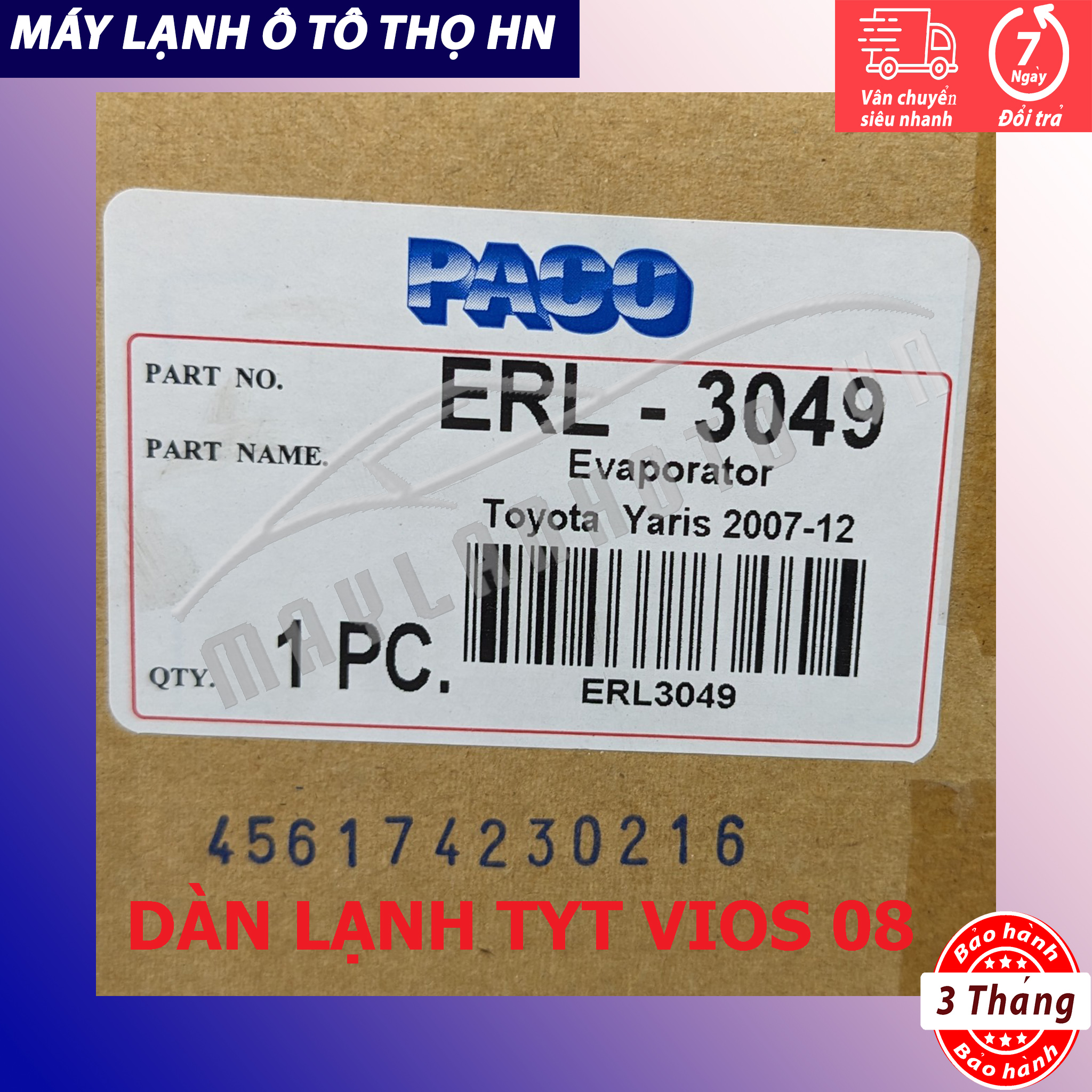Dàn lạnh Toyota Vios 2008 Hàng xịn Thái Lan