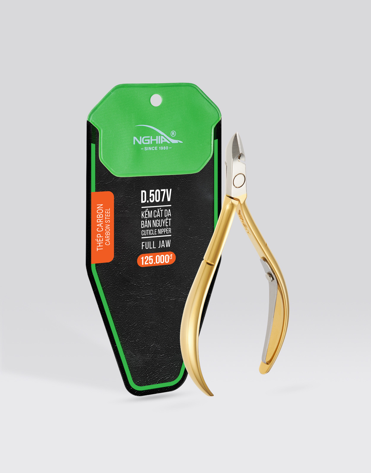 Kềm Cắt Da Thép Chuyên Dụng Mạ Vàng KỀM NGHĨA D.507V