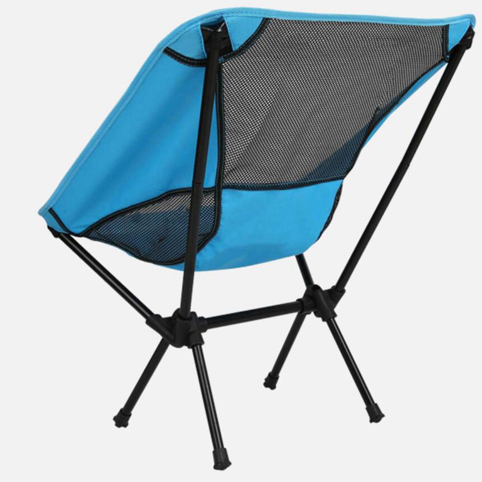 Oxford Cloth Folding Chair Heavy Duty Backrest Seat for Camping Fishing BBQ Backpacking Beach Painting