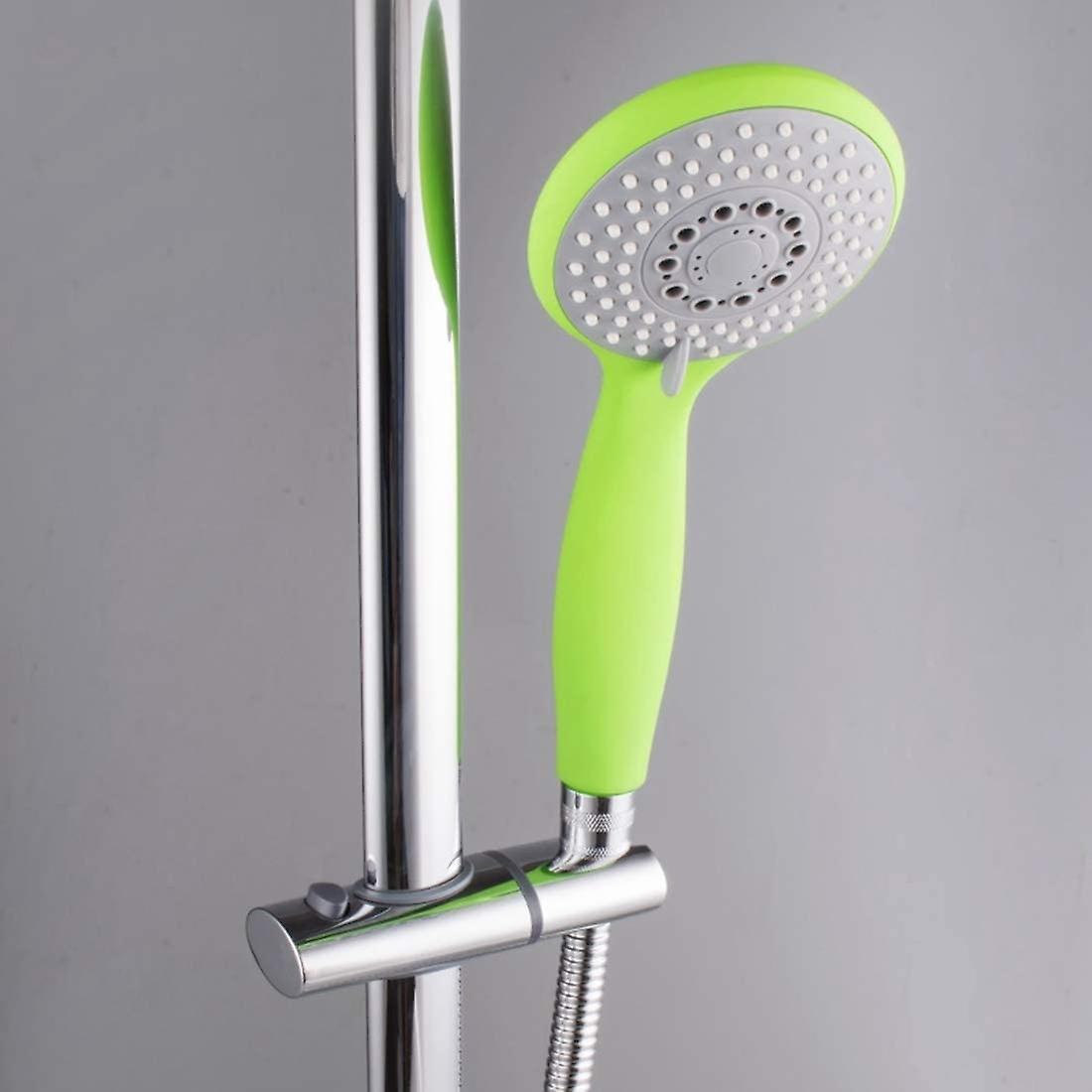 Chrome ABS Tắm Giá Đỡ Tắm Giá Đỡ Kẹp Trên Tắm Thanh Tay Sen Giá Đỡ Xoay 360 Cho Phòng Tắm Hình Bầu Dục, s