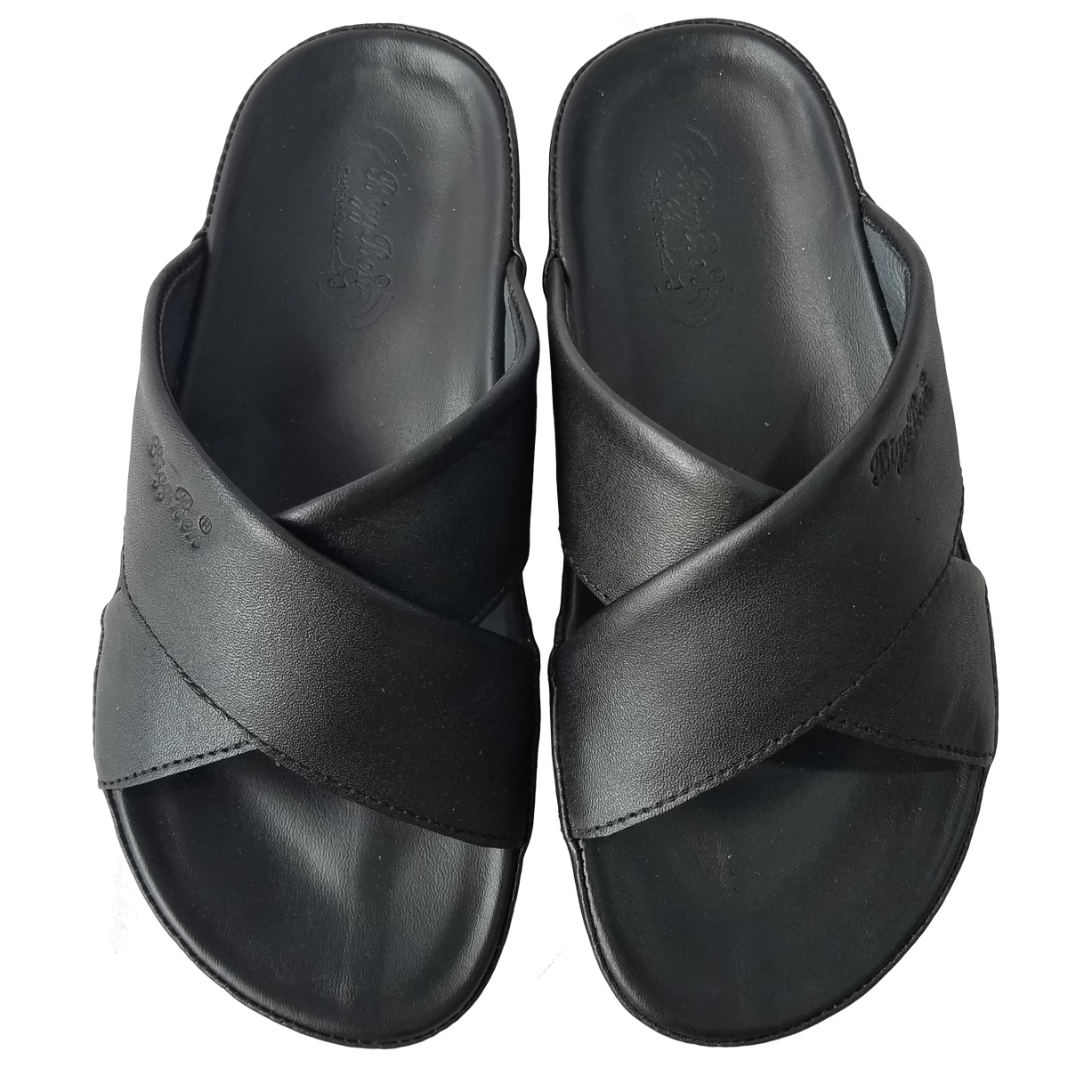 Dép Nam Quai Ngang  Da Bò BIGGBEN DN365