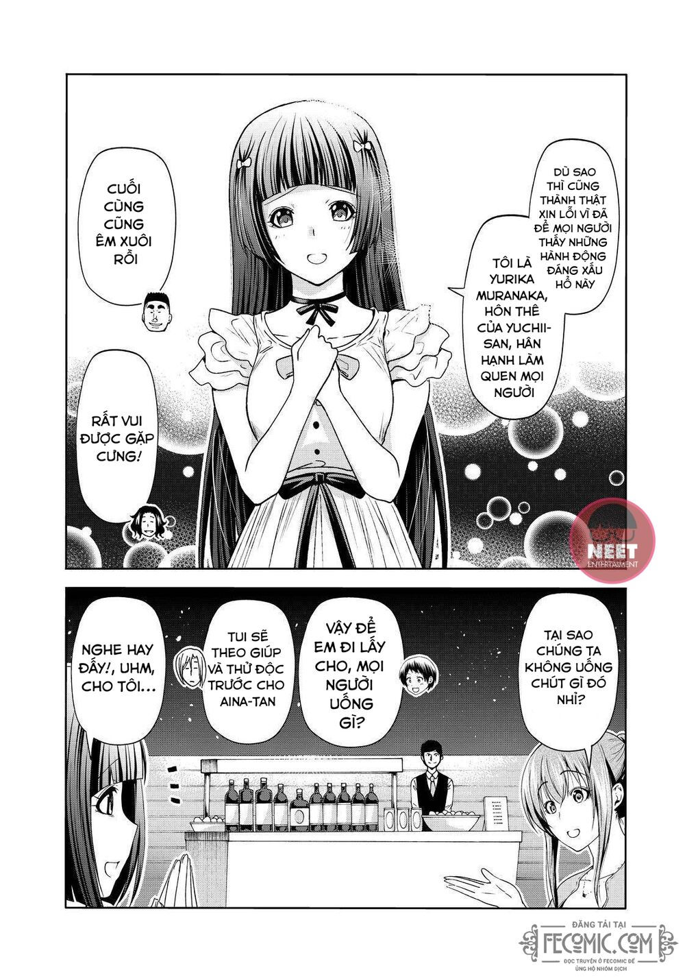 cô gái thích lặn - grand blue chapter 76 17