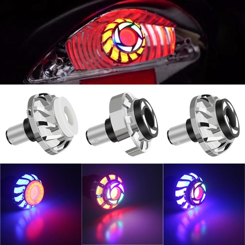 1 Đèn LED Cảnh Báo Gắn Đuôi Xe Máy 12V
