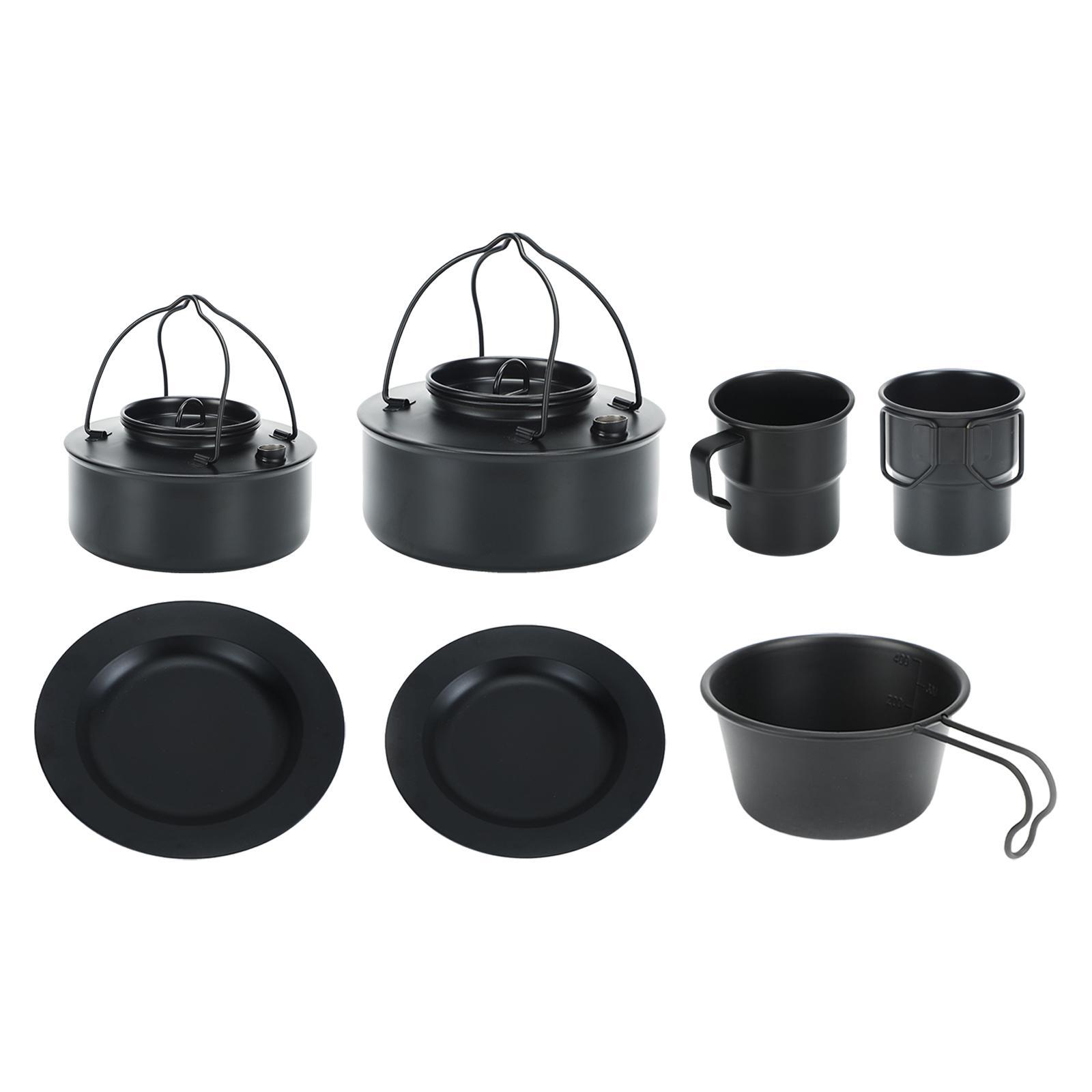 Outdoor Tea Coffee Pot Teapot Camping Kettle for Hiking Barbecue Backpacking