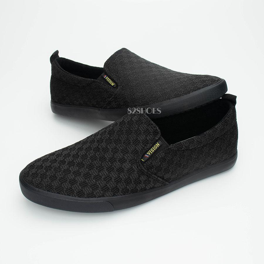 Giày lười nam - Slip on nam vải - Mã A6503