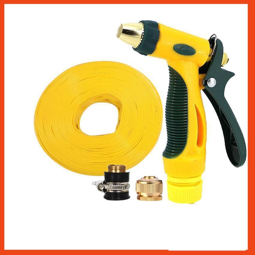 Bộ dây vòi xịt nước rửa xe, tưới cây tăng áp 3 lần,loại 3-5M  206317