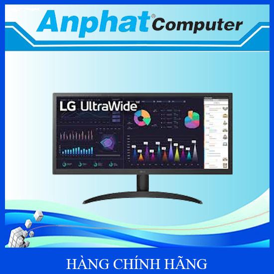 Màn hình LCD LG UltraWide 26WQ500-B (25.7 inch/FHD/IPS/75Hz/5ms) – Hàng Chính Hãng