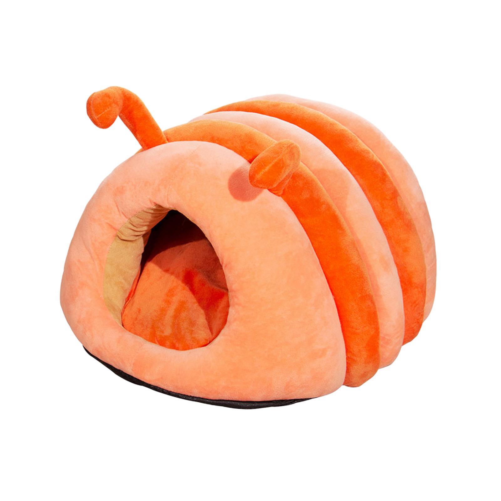Animal Shape Cave Bed Cat Dog House Anti Slip Bottom Portable No Deformation Kennel Pad Sleeping Bed for Rabbit