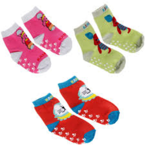 Combo 12 đôi tất có gai chống trượt cho bé