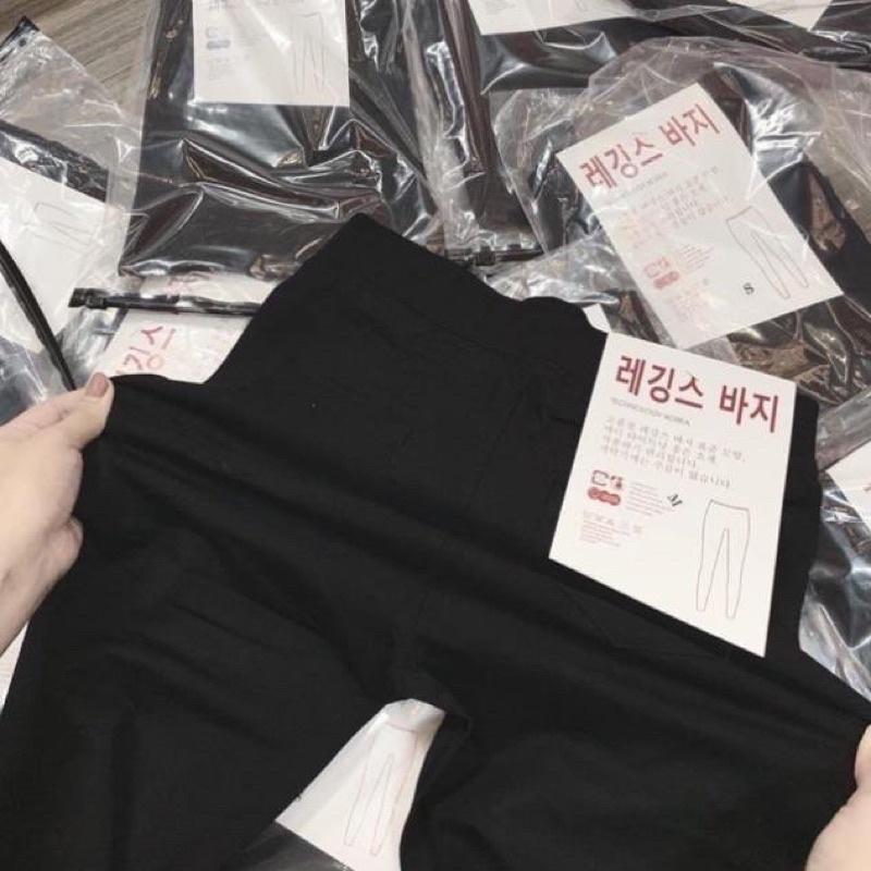 Quần legging_quần legging xuất hàn co giãn 4 chiều